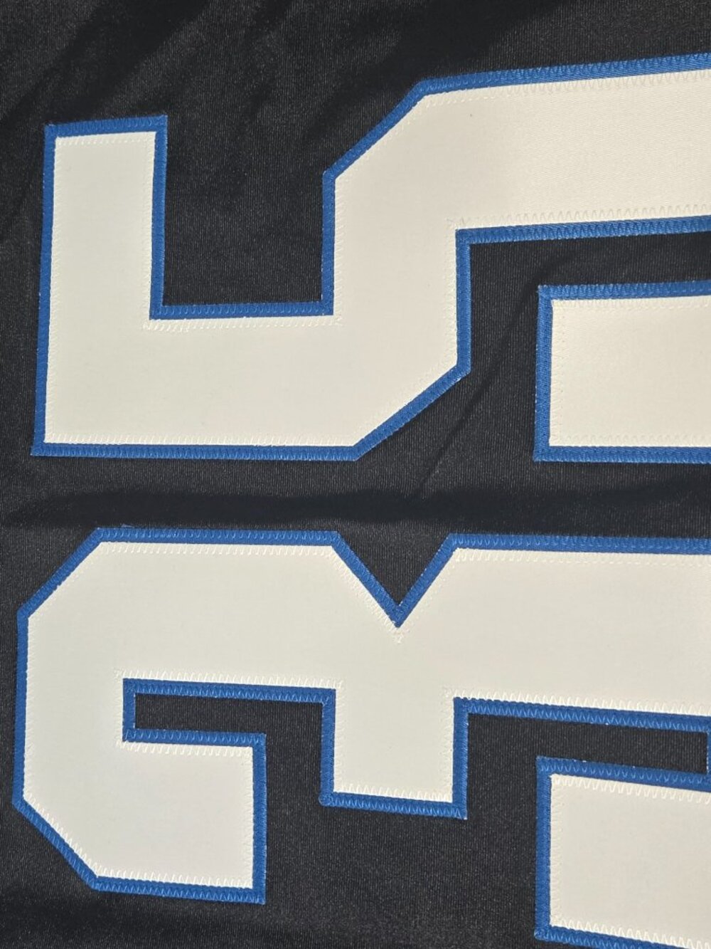 SSP Pro 52 Football Practice Jersey #35 Black Adult Made in Canada | Size Pro 52 - Picture 9 of 15